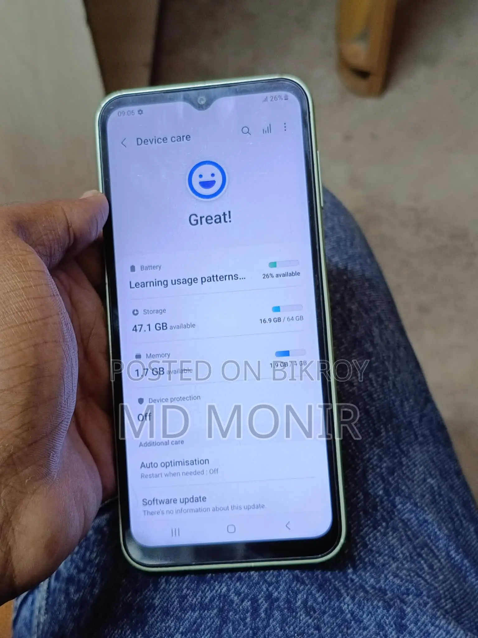 Samsung Galaxy A14 Ram 4GB room 64GB (Used)
