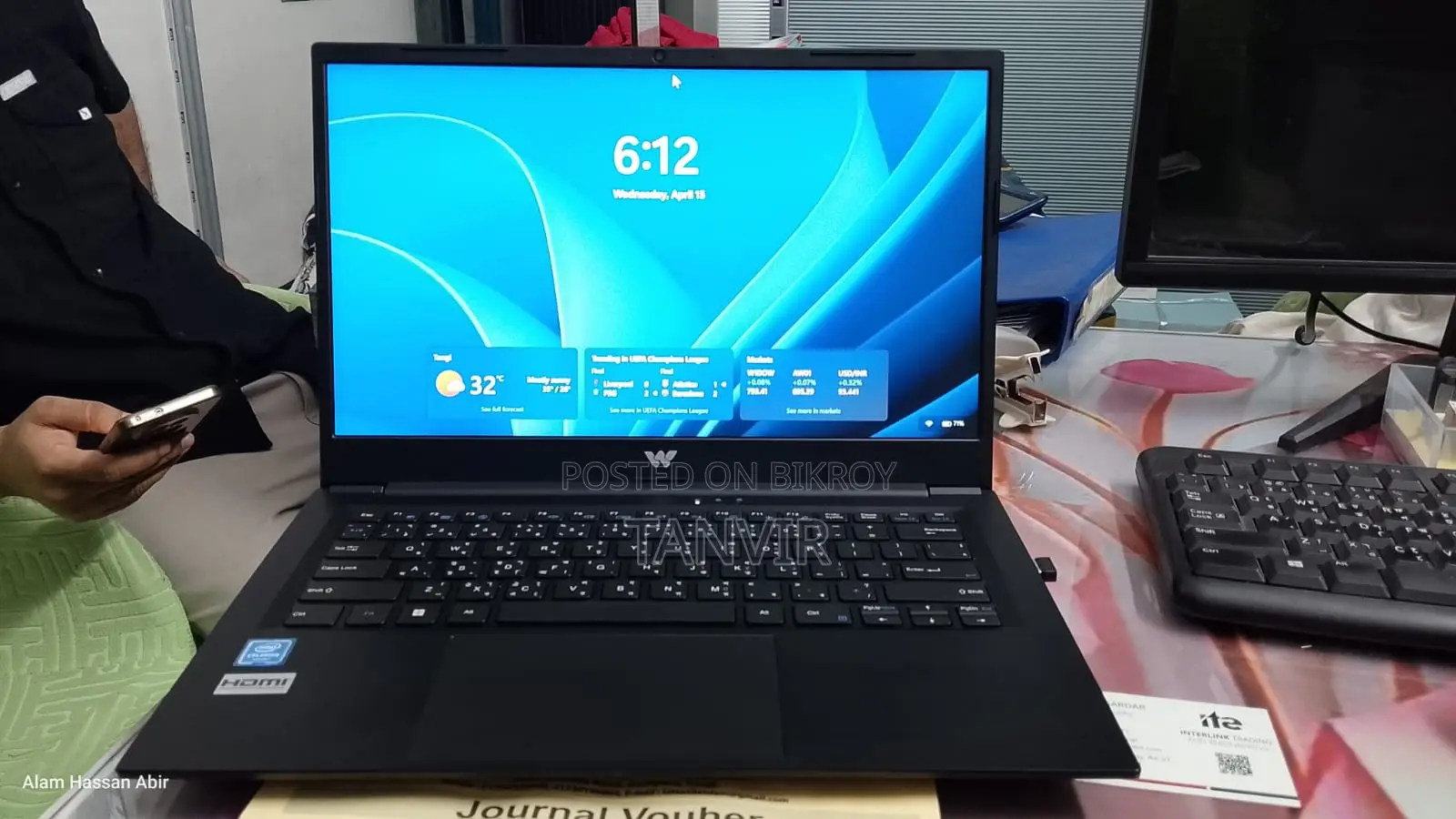 Walton Prelude N41 Pro Laptop | Celeron N4120 14" FHD Fresh Condition