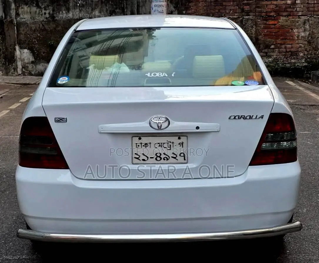 Toyota Corolla X CNG 2001