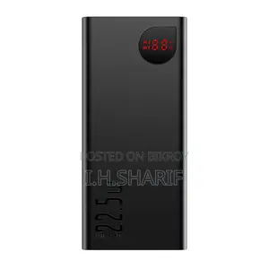 Baseus Adaman 20000mah 22.5w Metal Power Bank with Digital Display