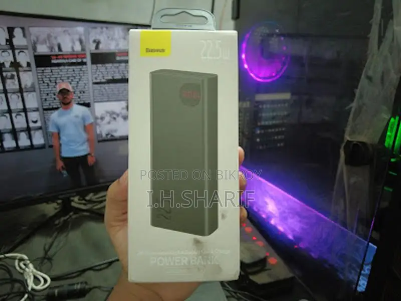 Baseus Adaman 20000mah 22.5w Metal Power Bank with Digital Display