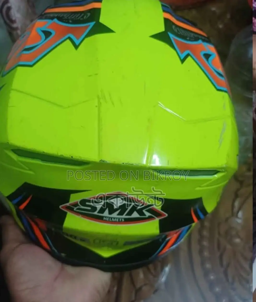 SMK Helmet.
