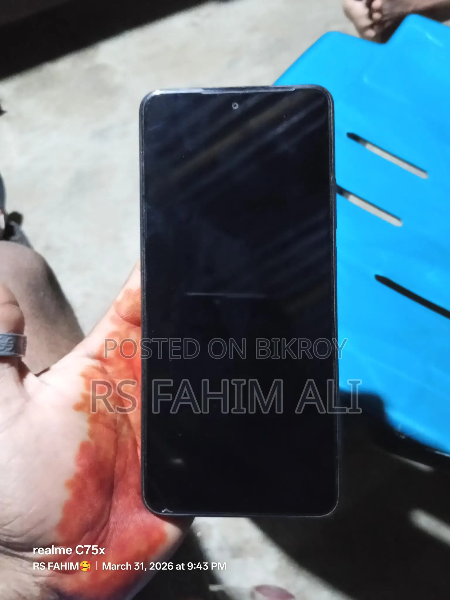 Realme C75X ` (Used)