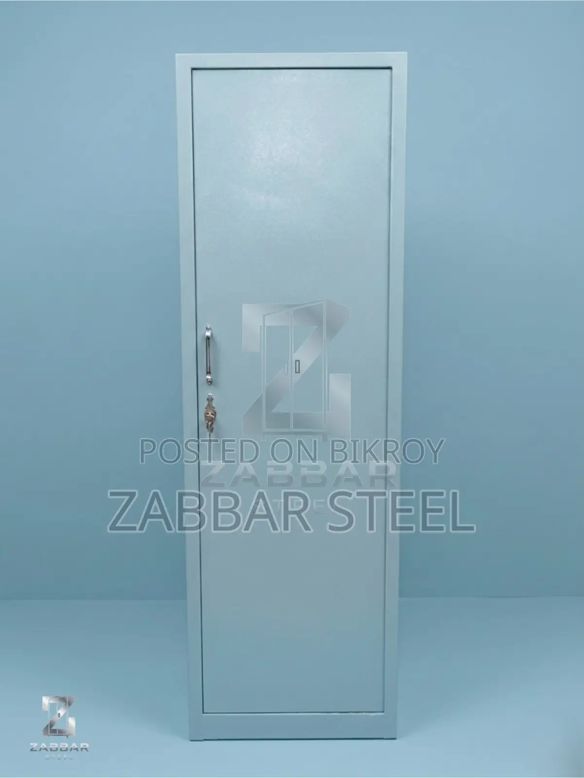 Jabbar Steel — One Door Steel Almirah