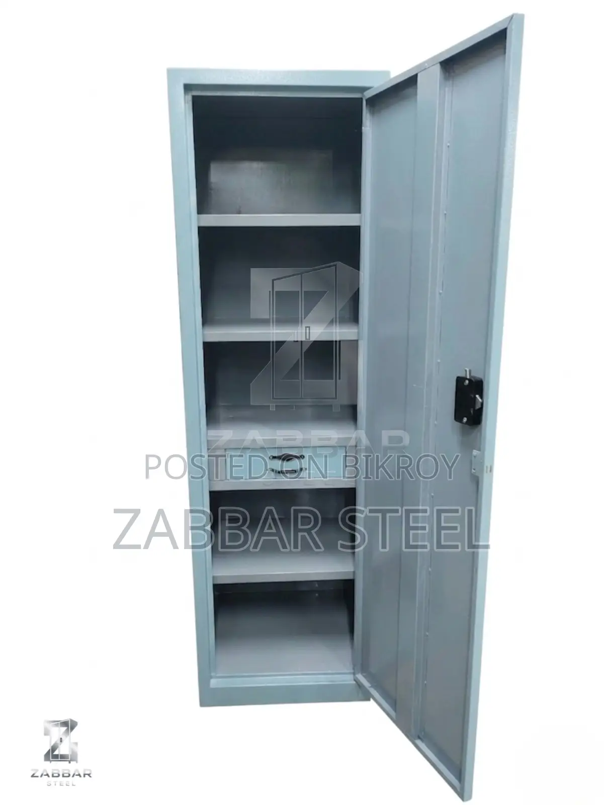 Jabbar Steel — One Door Steel Almirah