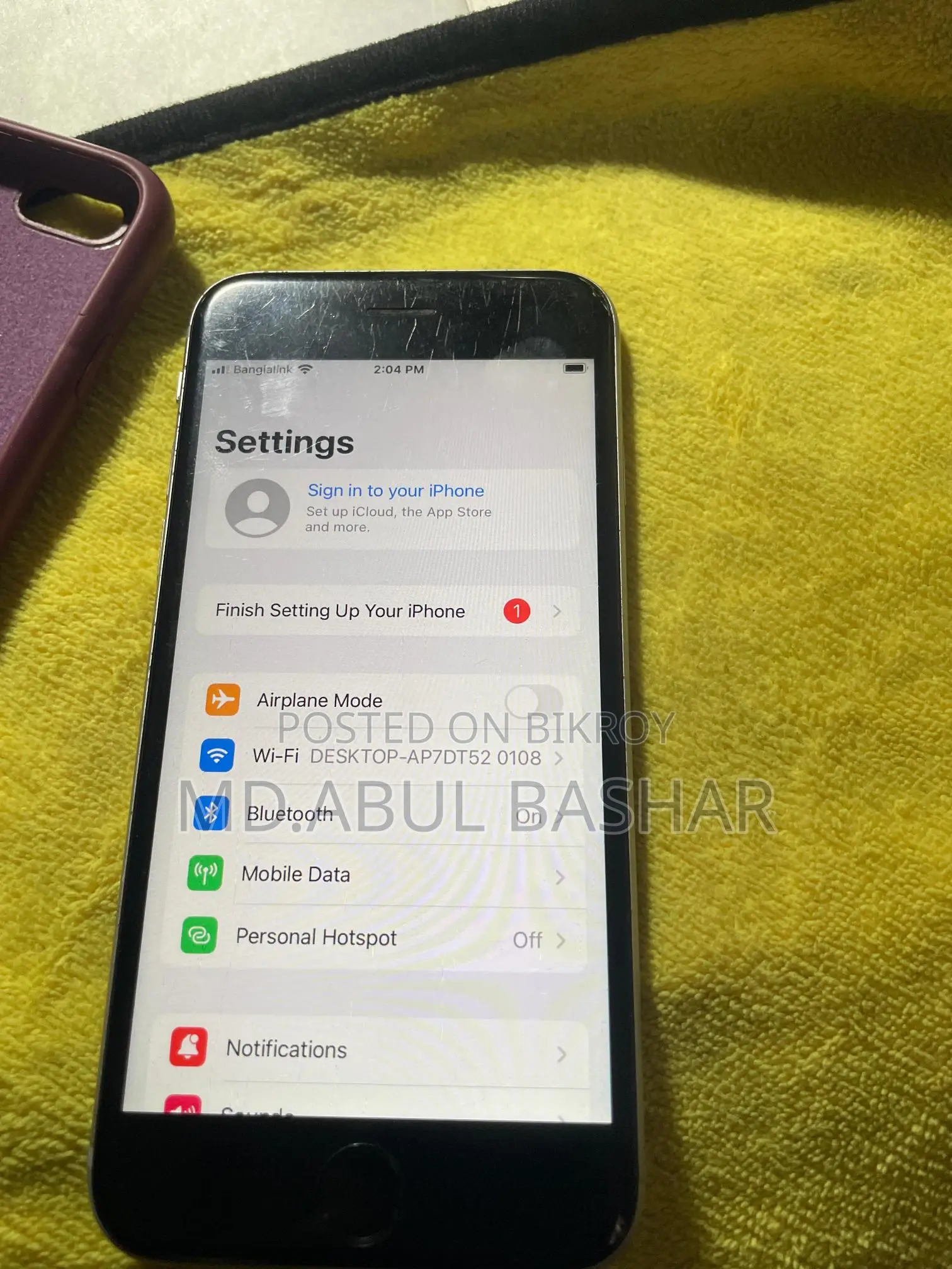 Apple iPhone 6S . (Used)