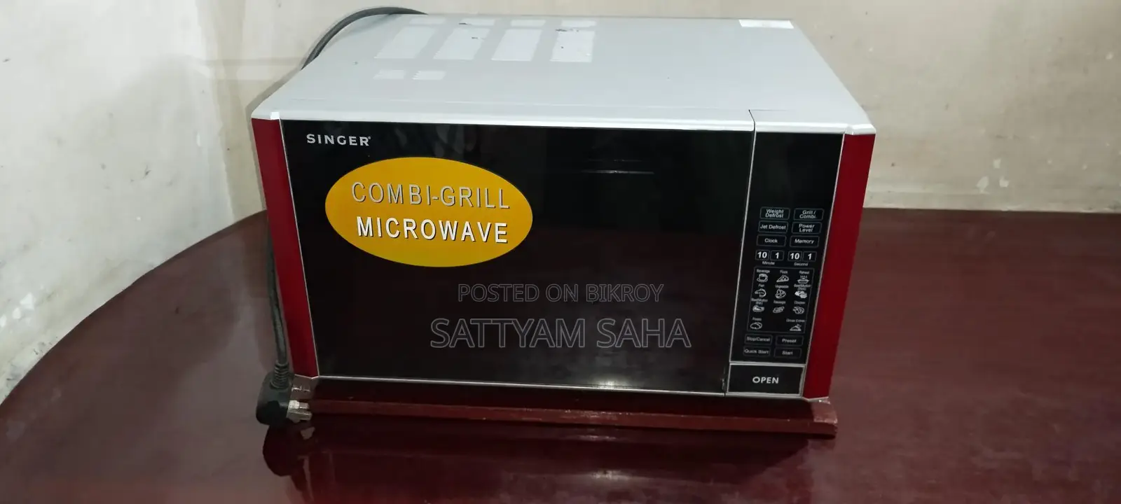 Singer Microwave Oven