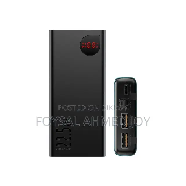 Baseus Ppadm20s 20000mAh Adaman Metal Power Bank
