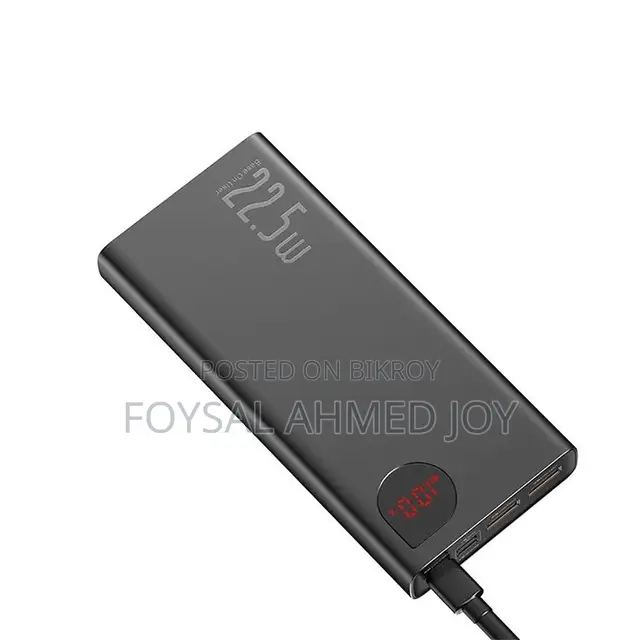 Baseus Ppadm20s 20000mAh Adaman Metal Power Bank