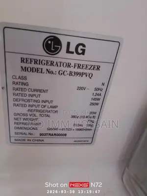 Lg Refrigerator for Sale