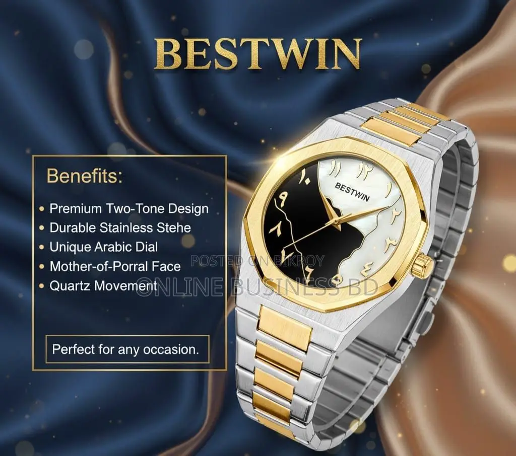 Bestwin Arabic Dial Premium Watch