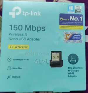 Tp-Link Tl-Wn725n 150mbps Usb Wifi Adapter