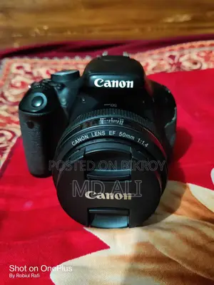 Canon EOS 600D with 50mm 1.4 Prime Lens