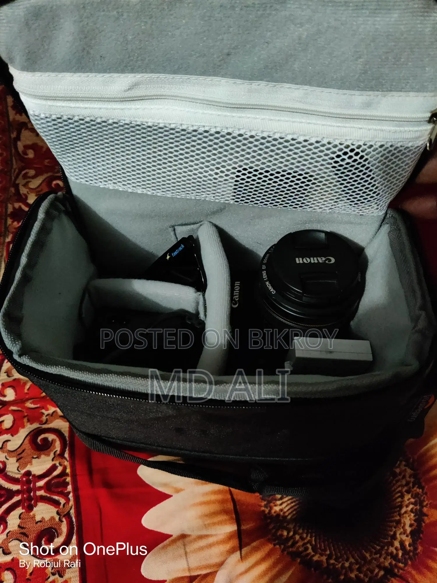 Canon EOS 600D with 50mm 1.4 Prime Lens