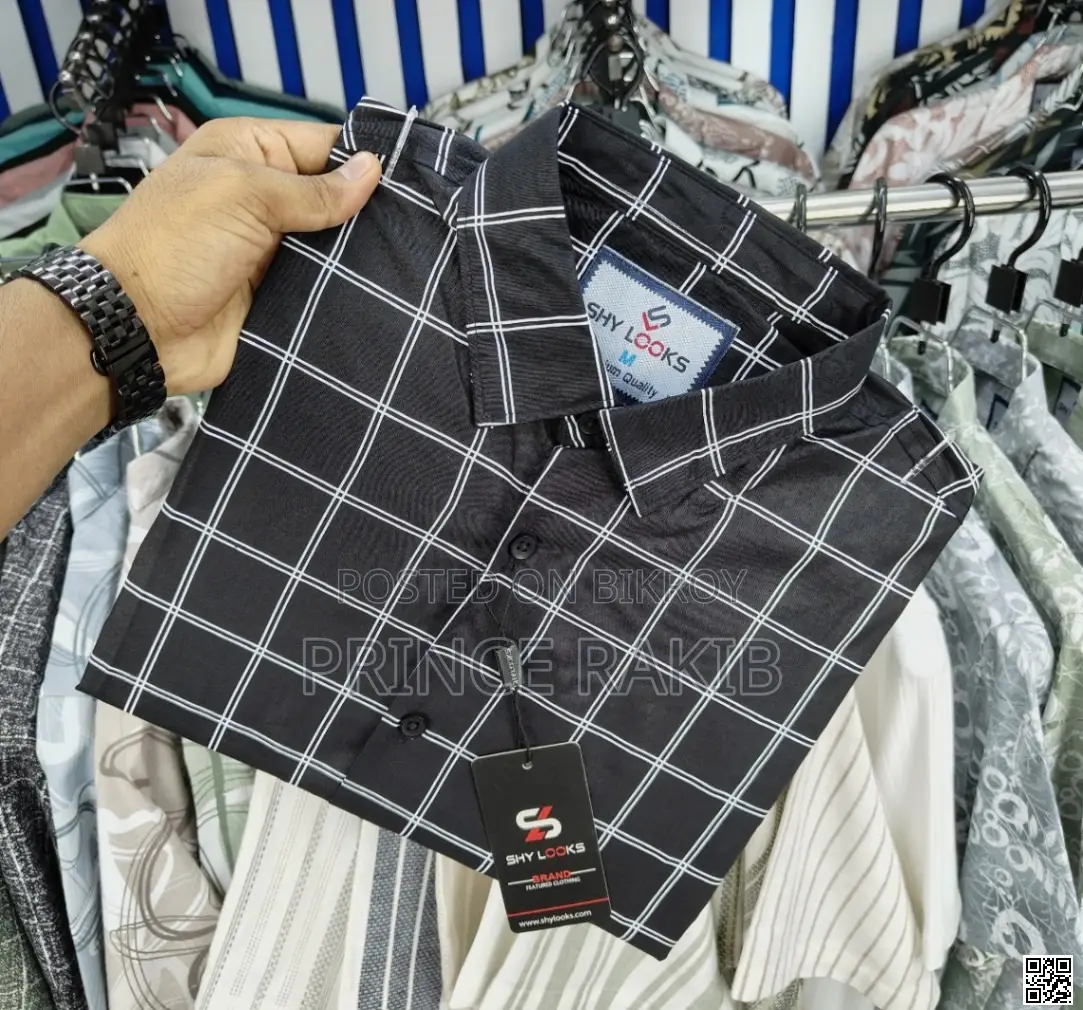 Pure Cotton Full Sleeve Check Shirt