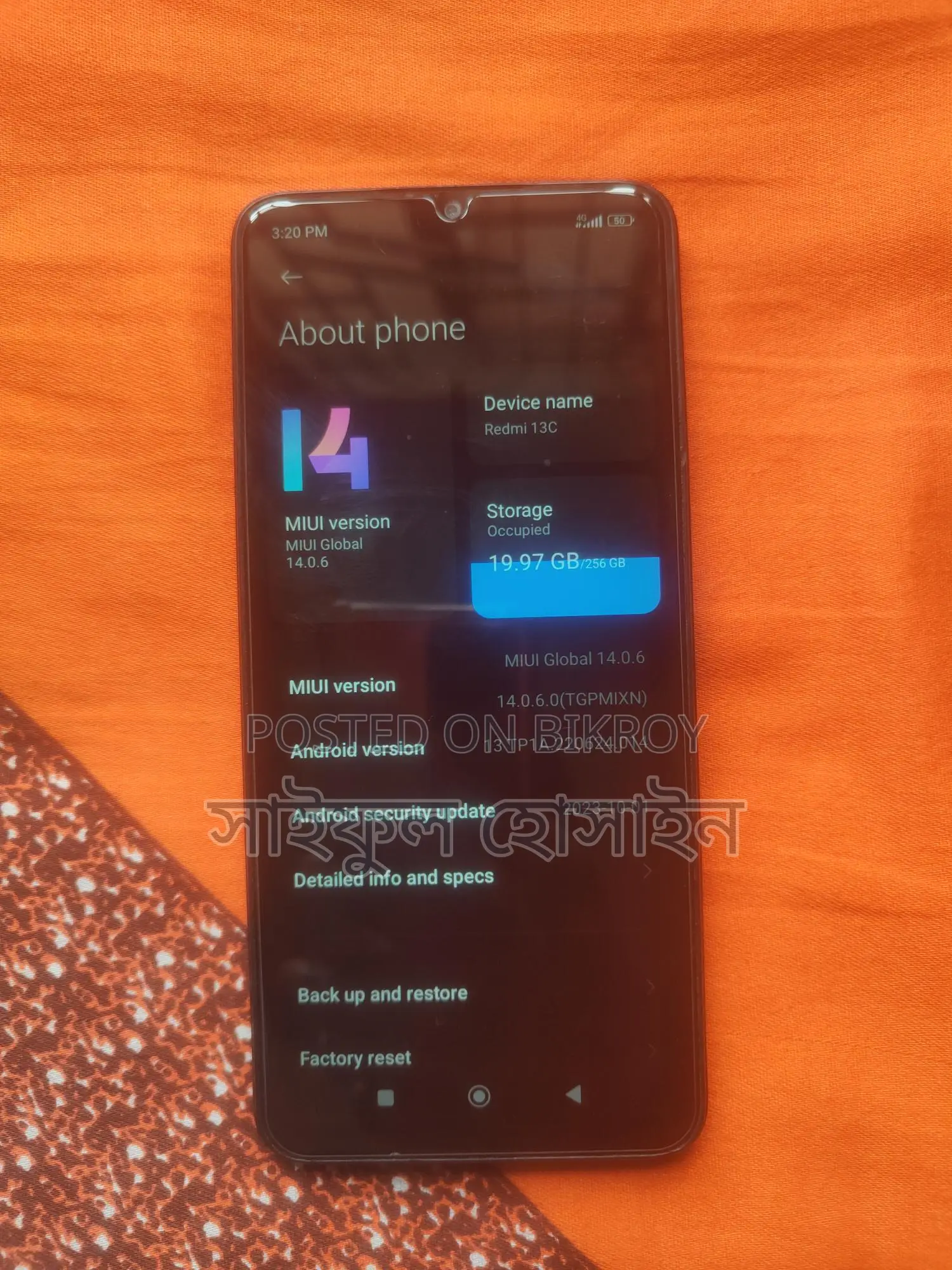 Xiaomi Redmi 13c 8+4/256 (Used)