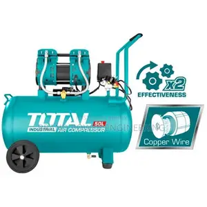 TOTAL 50L Air Compressor - 2.5HP (Excellent Condition)