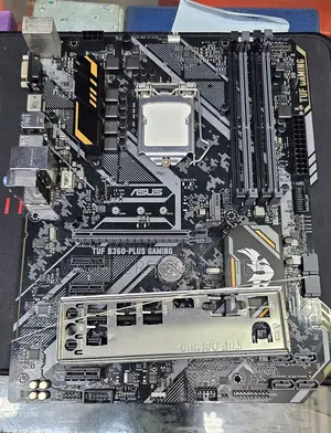 ASUS TUF B360-Plus গেমিং মাদারবোর্ড, ৮ম ও ৯ম প্রজন্মের প্রসেসর সাপোর্ট করে