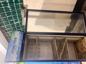 Glass Door Beverage Fridge.