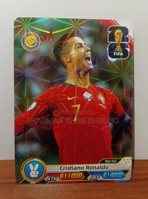 Ronaldo Star Football Card
