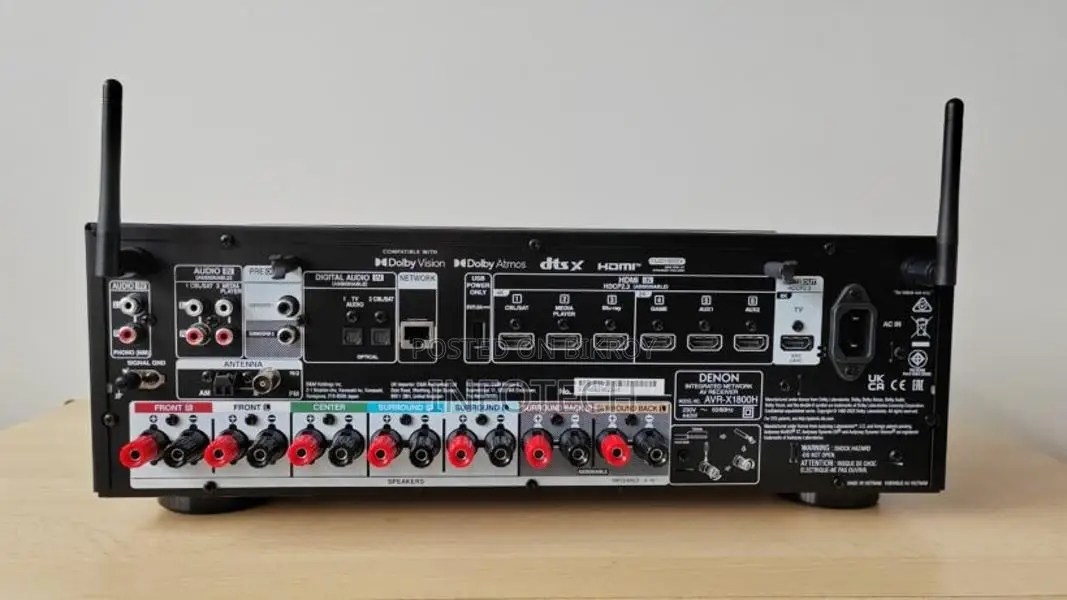 Denon AVR-X1800H 7.2 চ্যানেল এভি রিসিভার (২০২৩)
