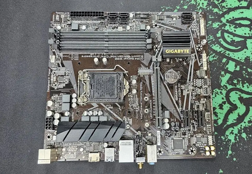 GIGABYTE B460M DS3H AC V2-Y1 LGA 1200 Intel With WIFI Bluetooth