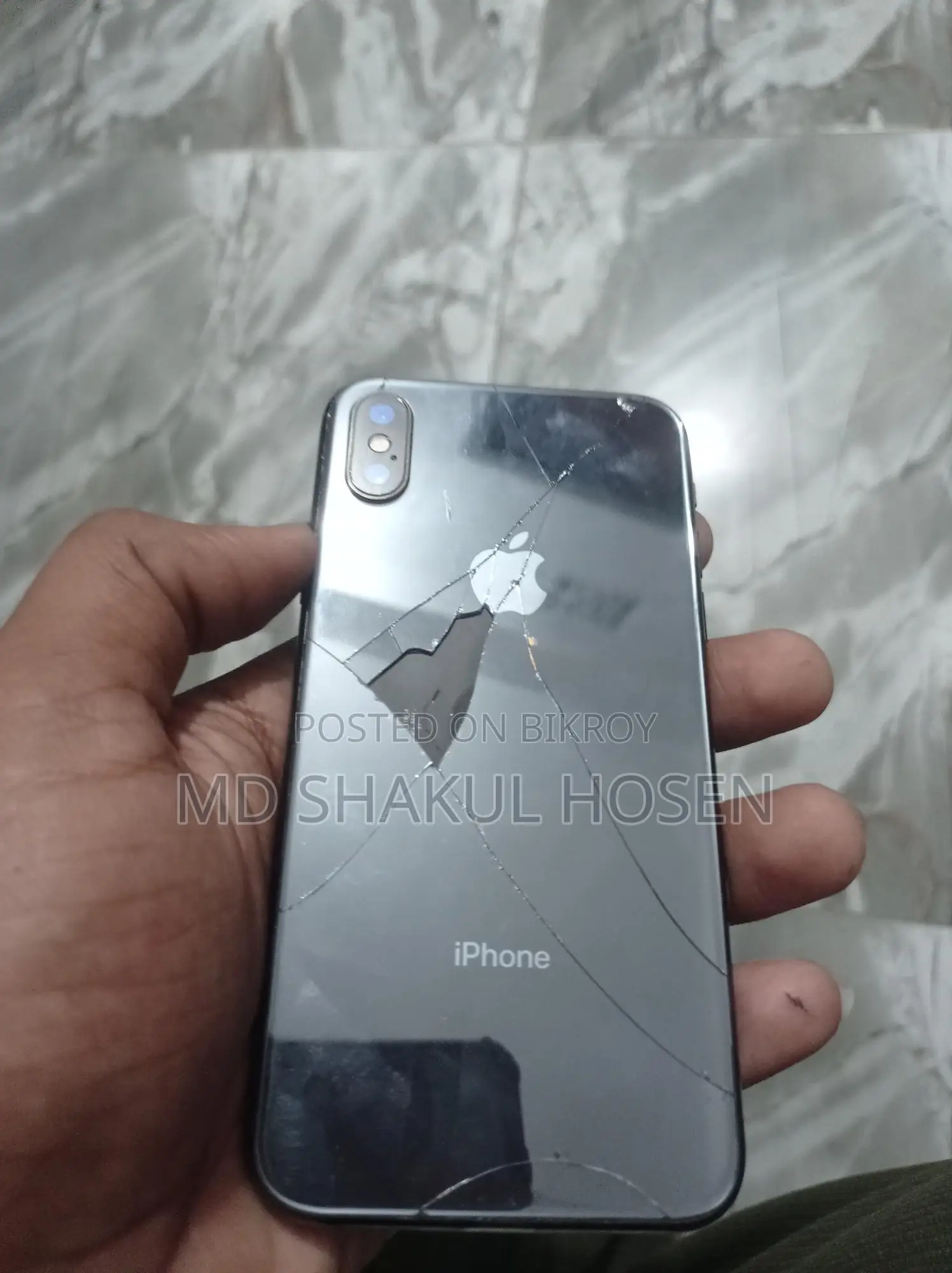 Apple iPhone X 64 GB Black
