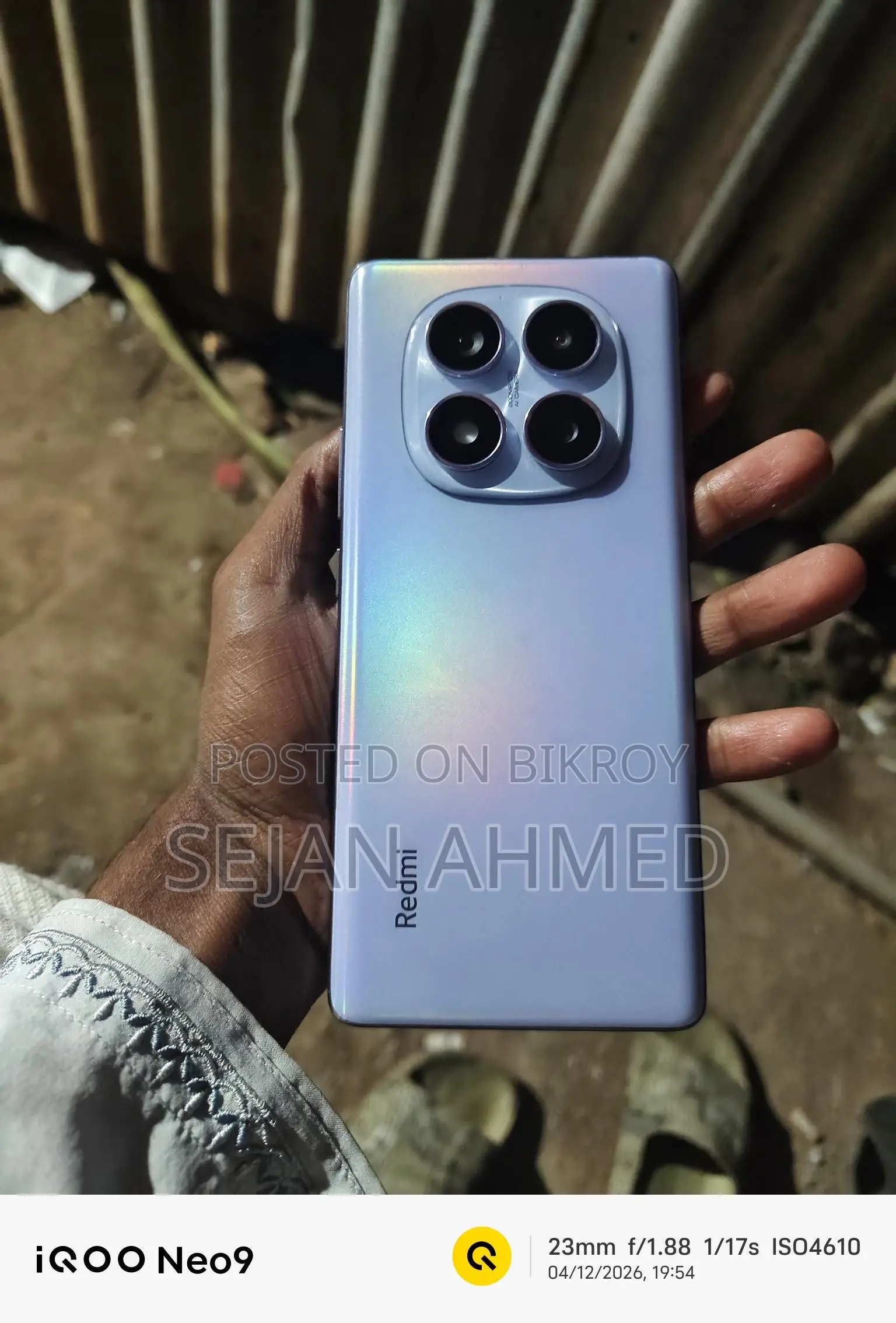Xiaomi Redmi Note 14 pro used like new (Used)