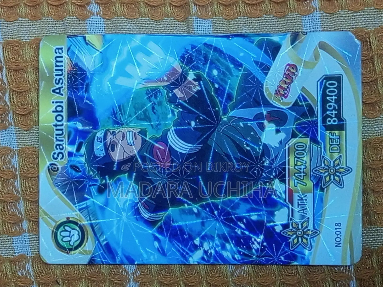 Naruto Kayou Card