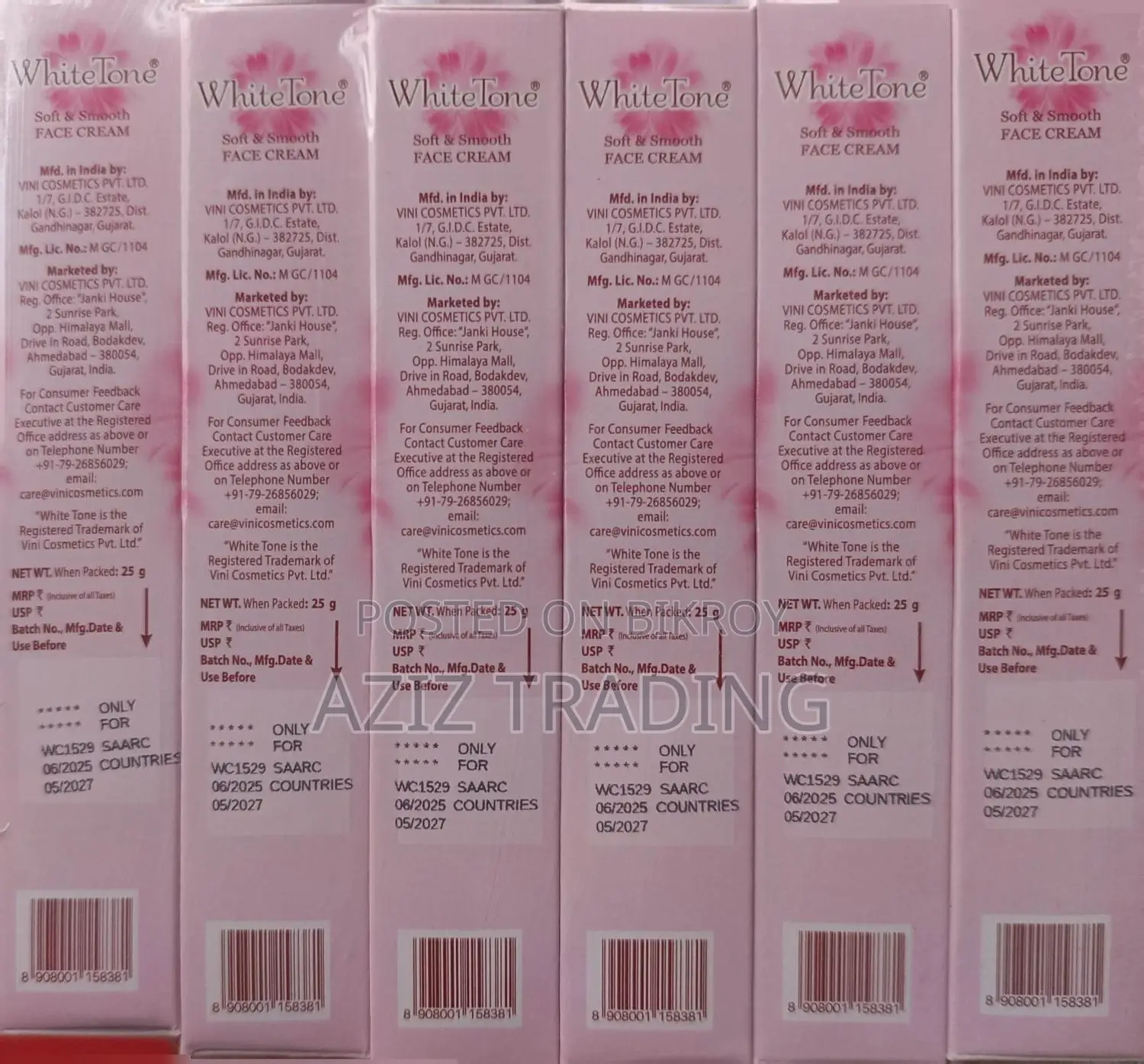 White Tone Cream 25 G