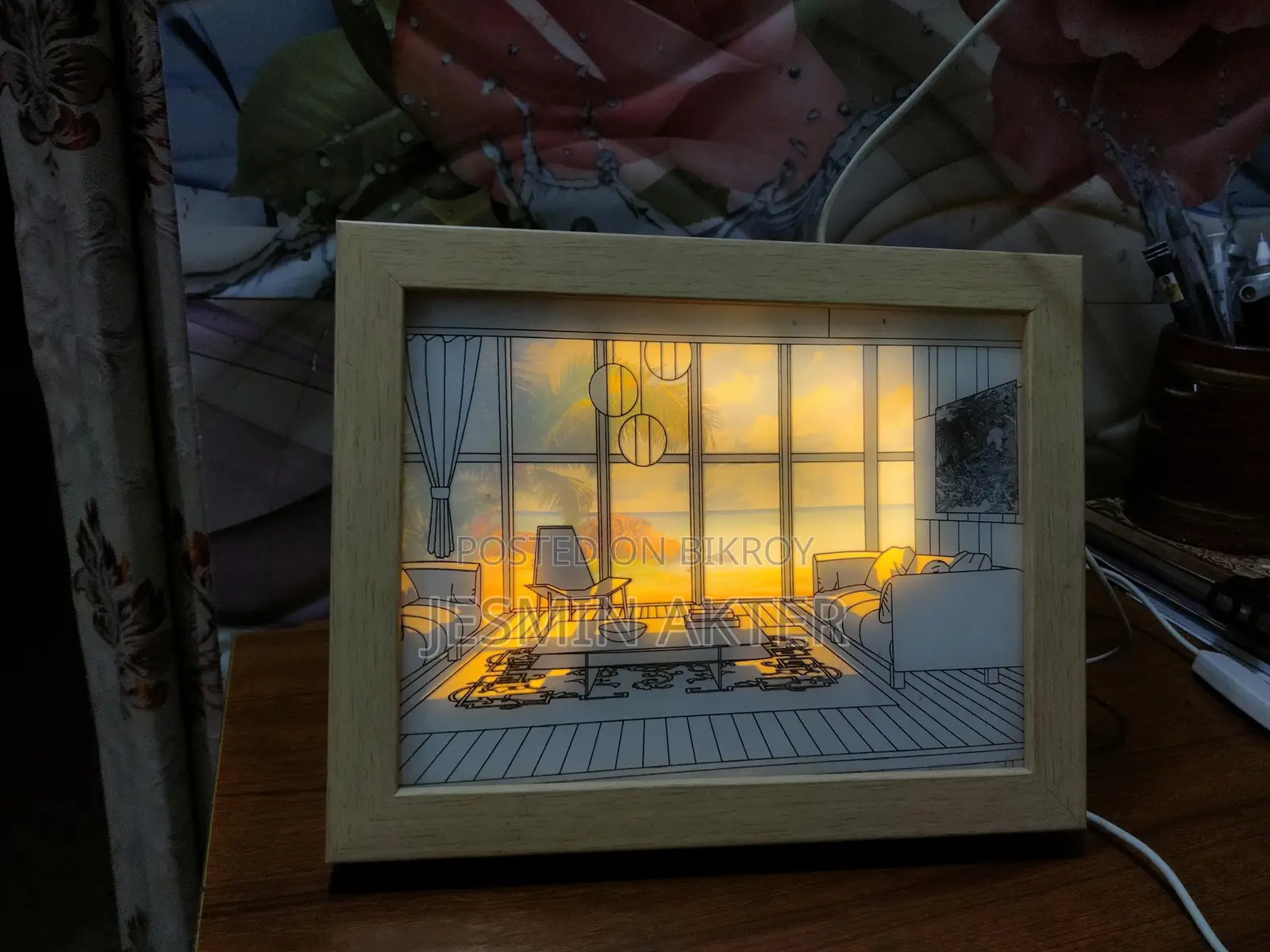 Led Painting Light Decorative Campus