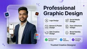 Professional Graphic Design Service | Logo, Banner & Social Media