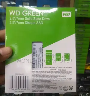 Wd গ্রিন ২৪০জিবি ইন্টারনাল পিসি SSD - Sata Iii ৬ জিবি/সেকেন্ড ১ বছরের ওয়ারেন্টি