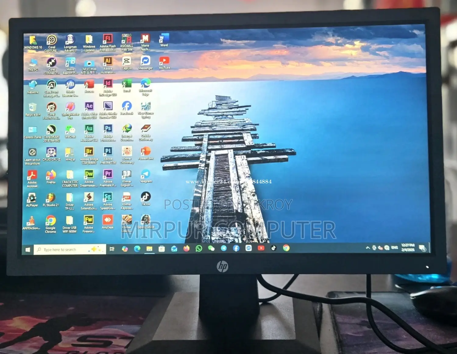 Desktop p Core i5 4GEN 8GB,DDR3 /HD 1000 GB MB H 81 Gigabyte