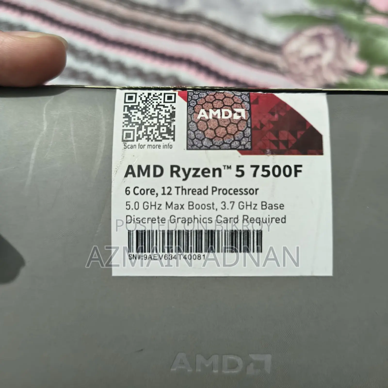 Ryzen 5 7500f | Gigabyte b650m-k