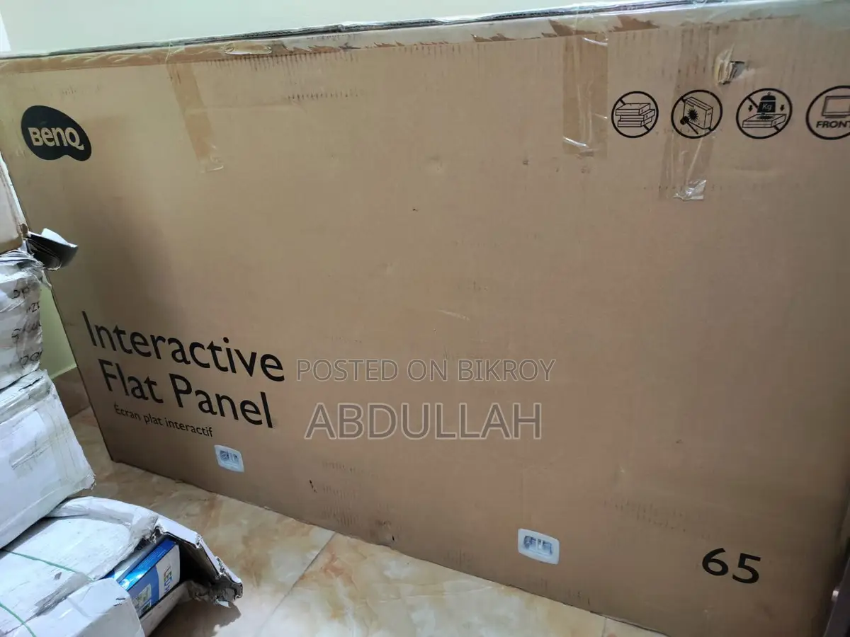 Benq Rp6502 65" 4k Uhd Education Interactive Flat Panel Display
