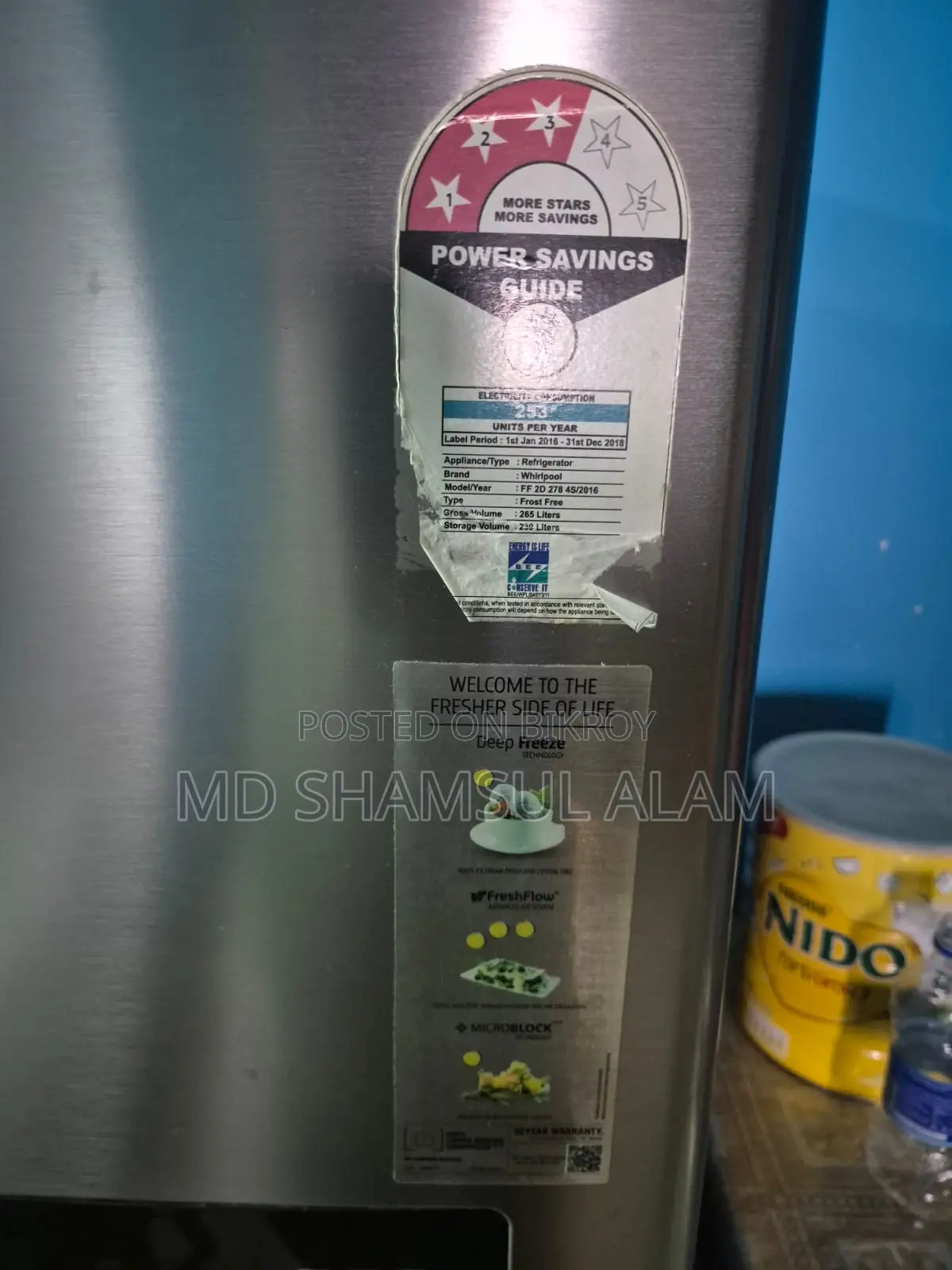 Whirlpool Refrigerator
