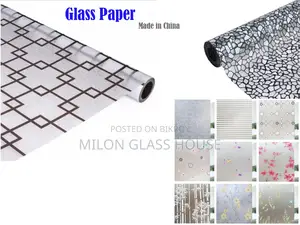 Bedroom Window Glass Paper