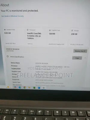 Lenovo Thinkpad T490 i5 8th Gen For Sell