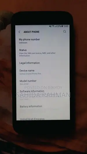 Samsung Galaxy Grand Prime Plus GOOD (Used)