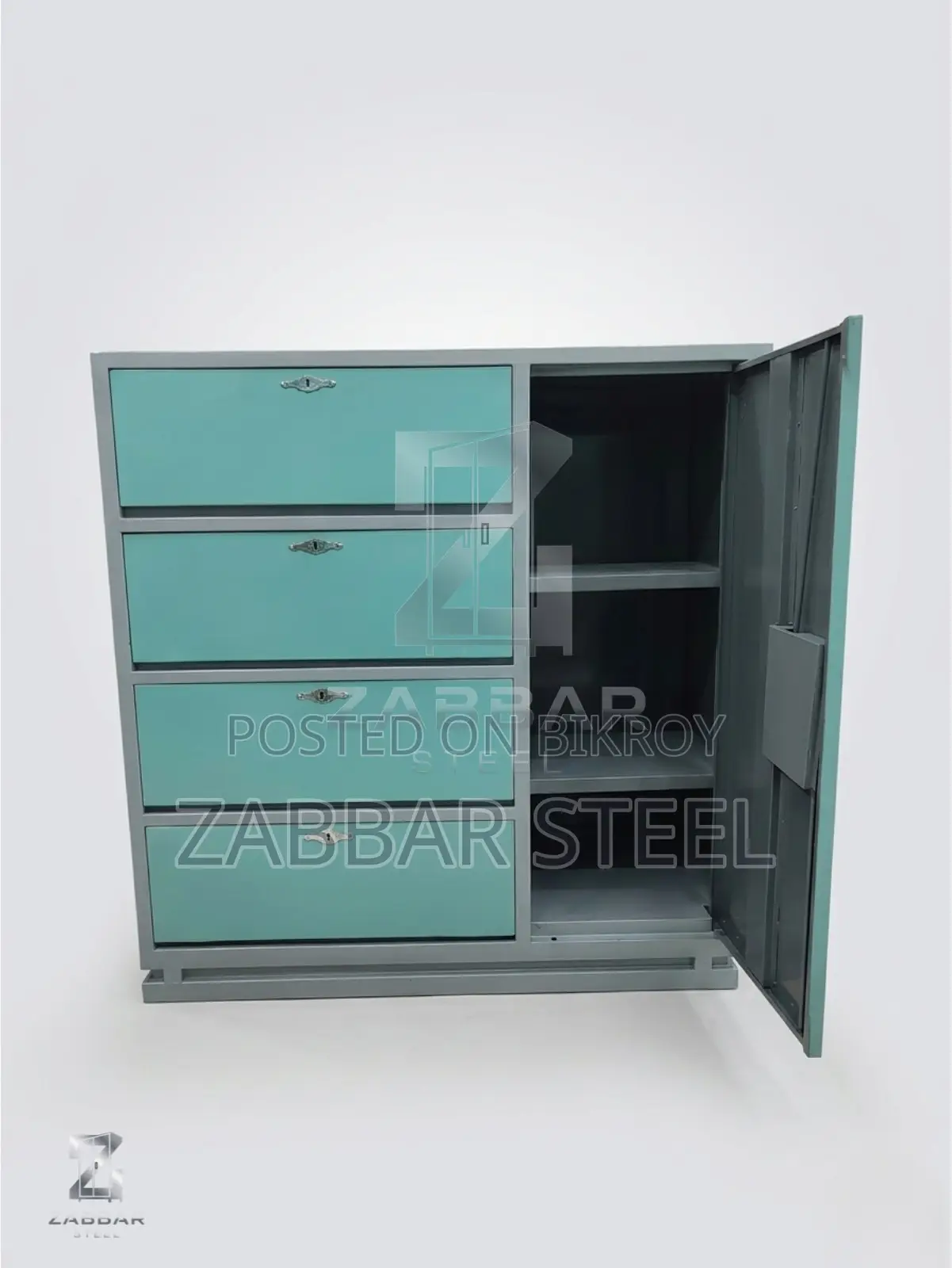 Zabbar Steel – Robust and Stylish Steel Wardrobe