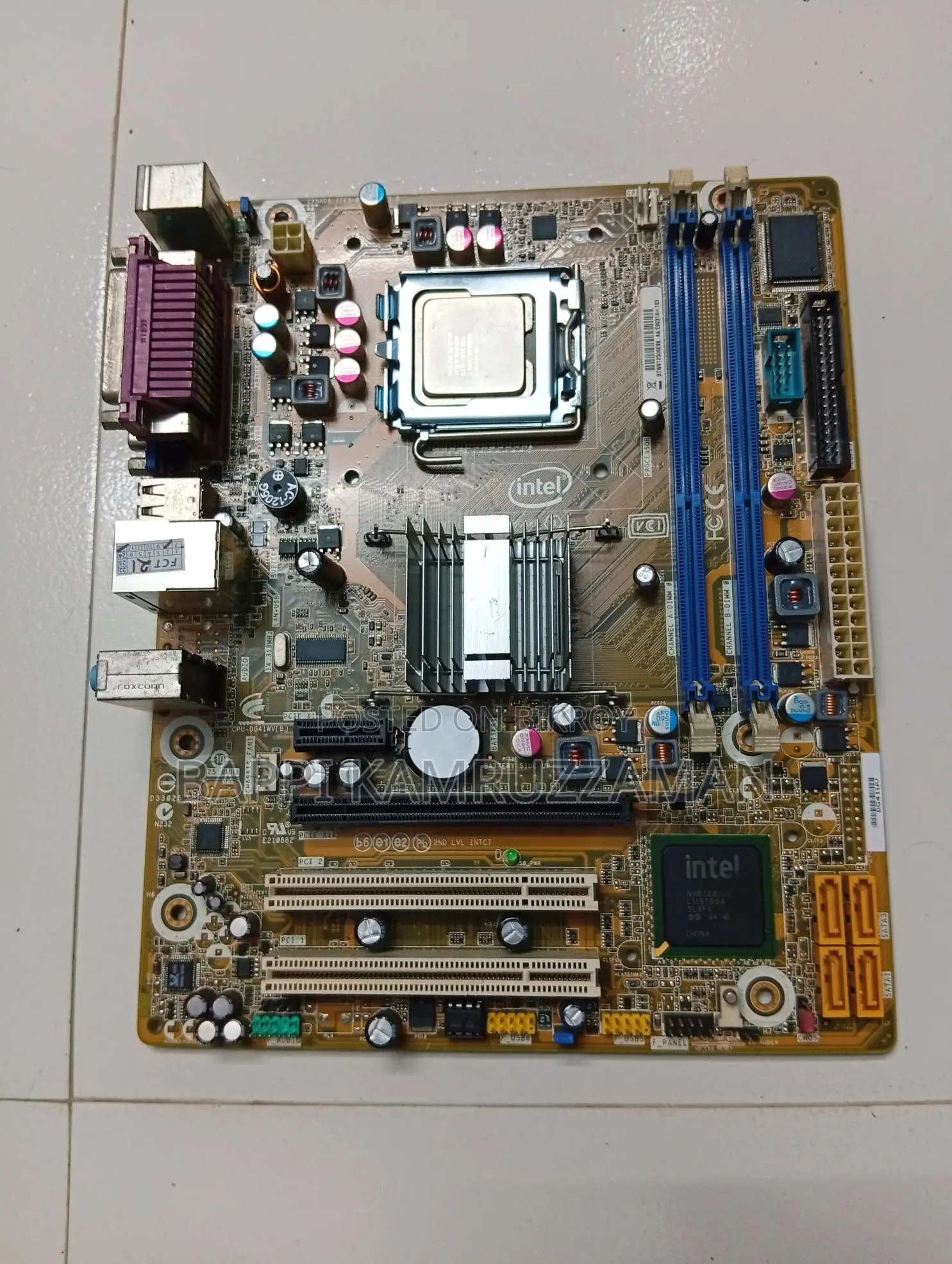 100% Fresh Intel G41 Motherboard For Sale