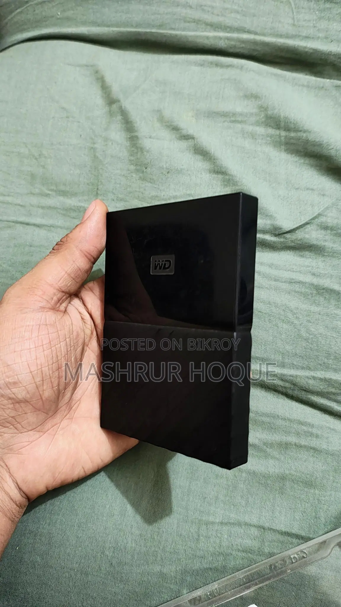 Western Digital Passport 2, "1tb"Hdd এক্সটার্নাল হার্ড ডিস্ক Usb 3.2 Gen 1