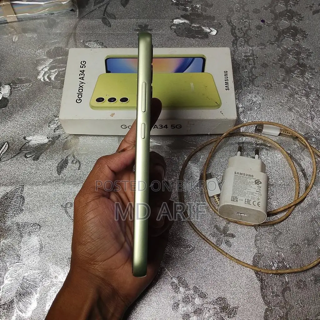Samsung Galaxy A34 মাদারবোর্ড সমস্যা (Used)