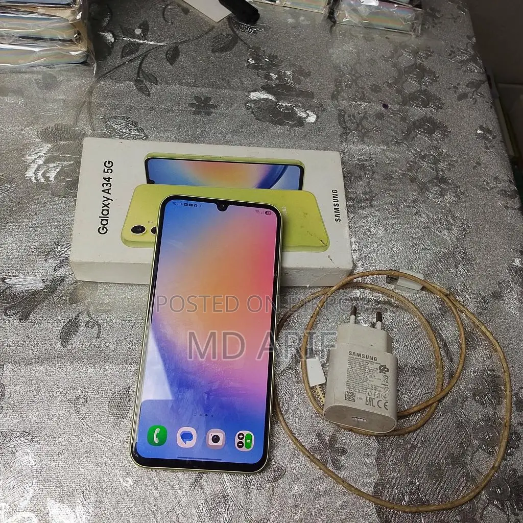 Samsung Galaxy A34 মাদারবোর্ড সমস্যা (Used)