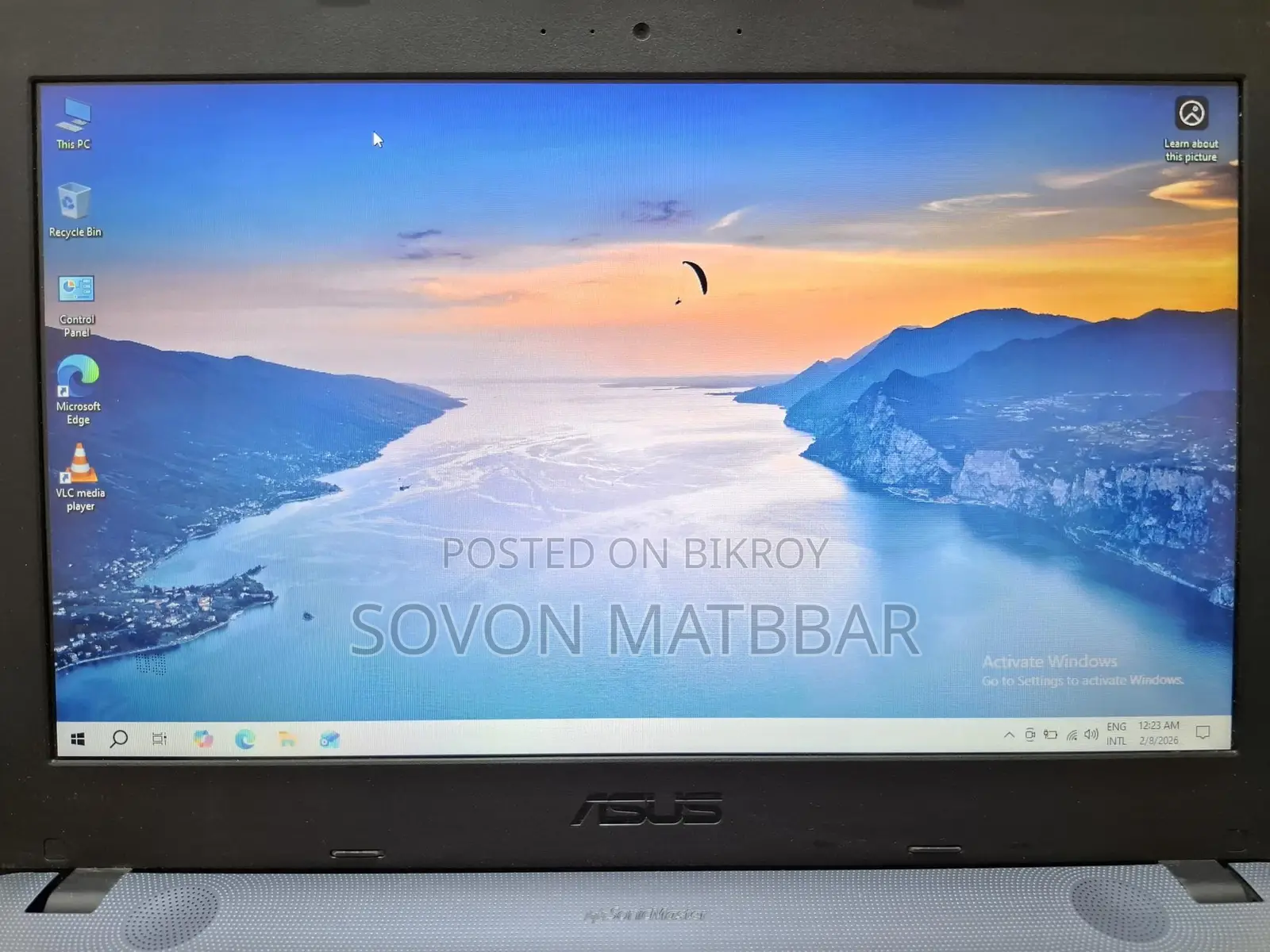Asus Vivobook x44na 4gb ram 128ssd+500hdd