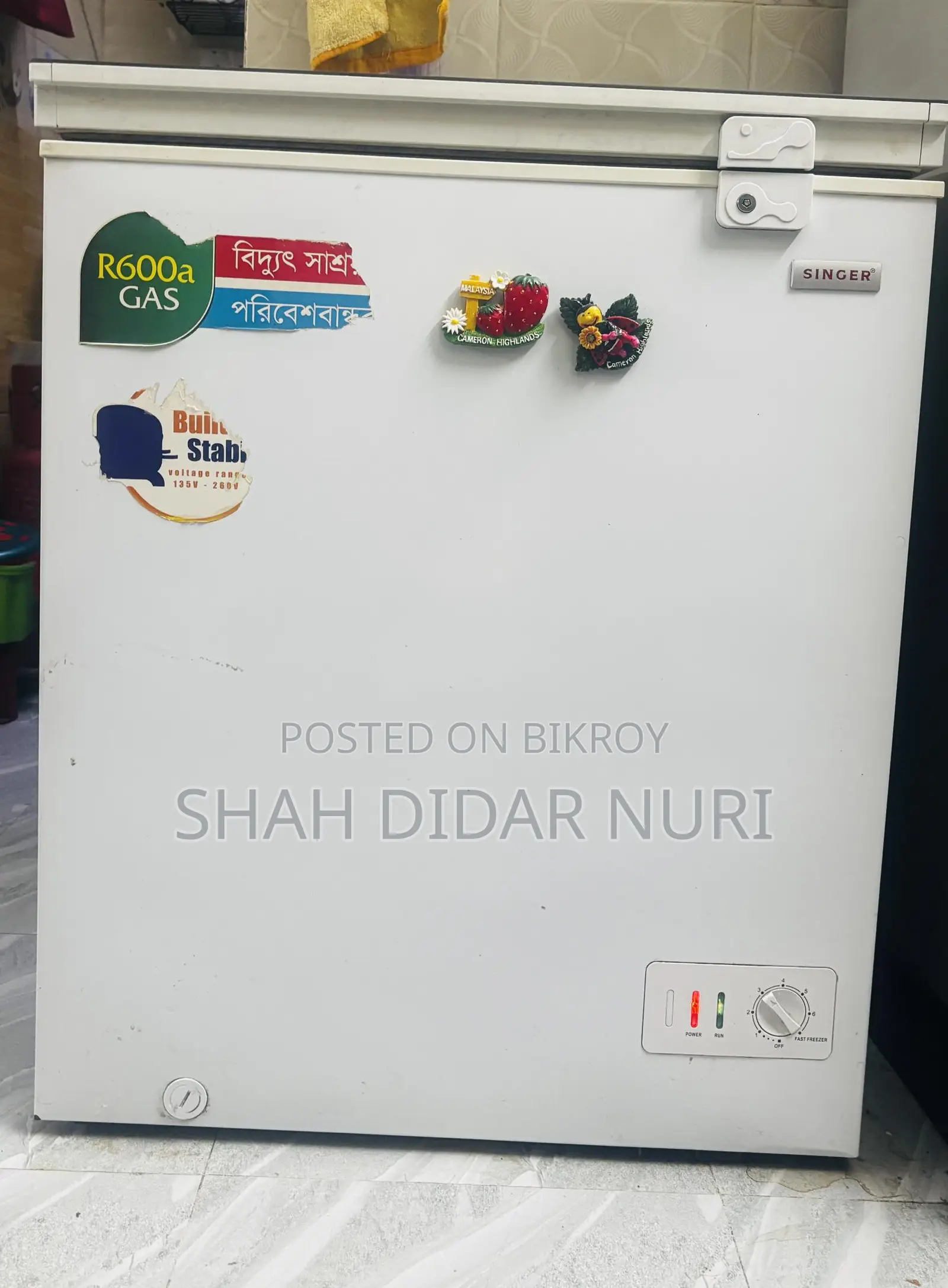 Singer Deep Freezer (150L) in good condition