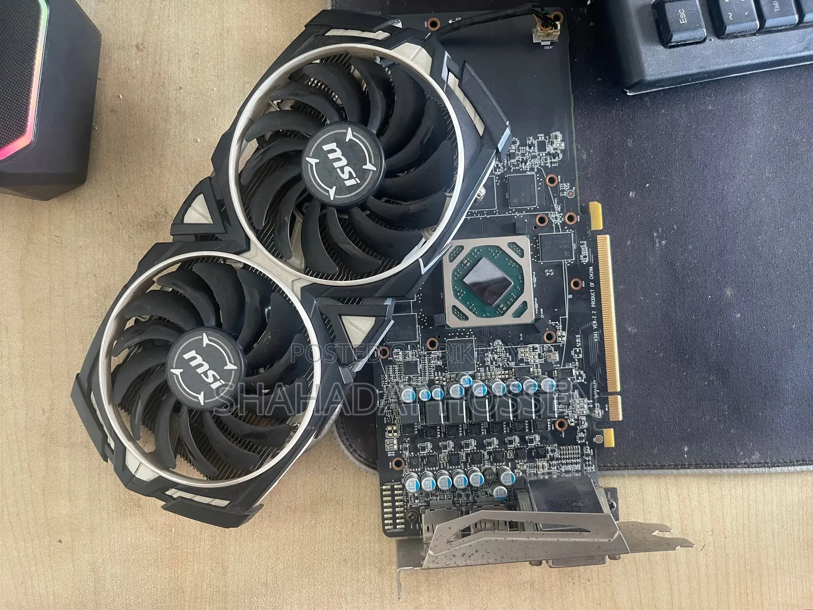 Dead GPU MSI Rx 570 4gb No Display