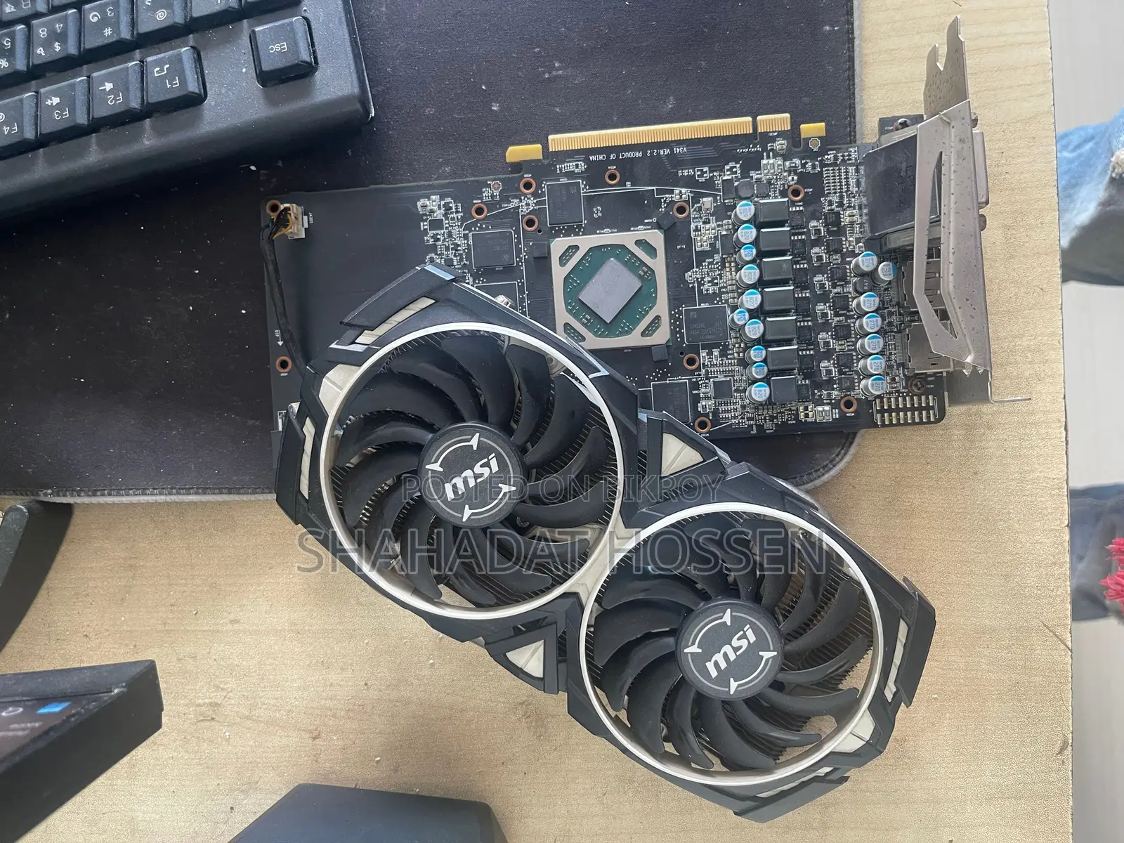 Dead GPU MSI Rx 570 4gb No Display