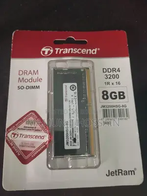 Transcend 8GB 3200MHz Laptop RAM (New)